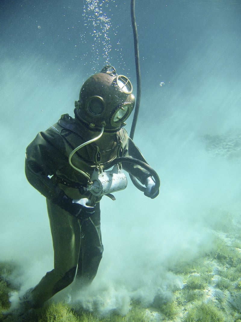 Diver exploring the ocean